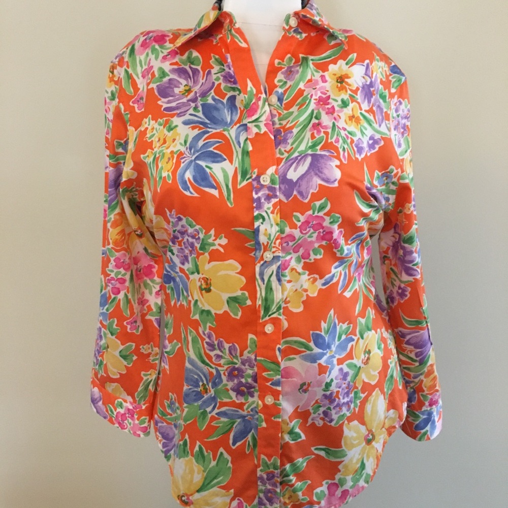 Lauren Ralph Lauren floral button-down shirt